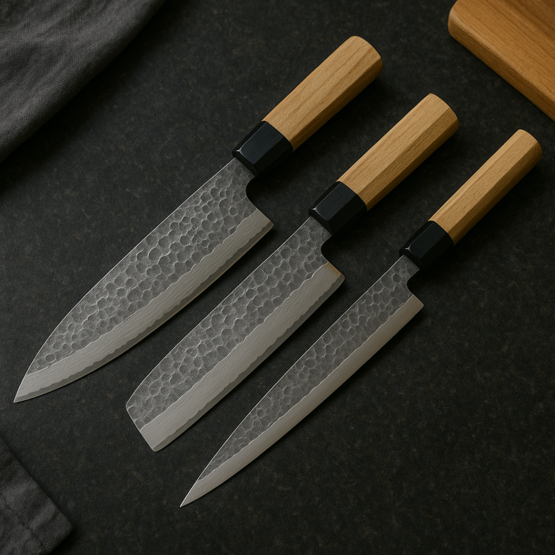 Gyuto, Nakiri, Yanagiba Comparison